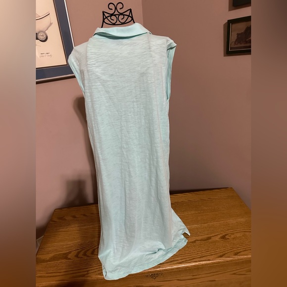 Vineyard Vines Light Blue Sleeveless Dress - Picture 2 of 5